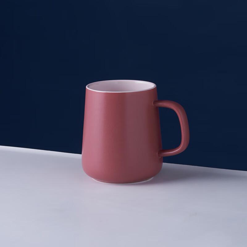 Color-Blocked Ceramic Coffee Mug