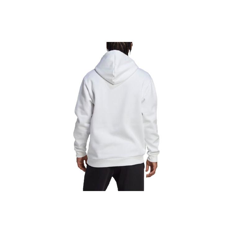 Adidas Essentials Camo Print Hoodie Sweatshirt Men's White HL6932