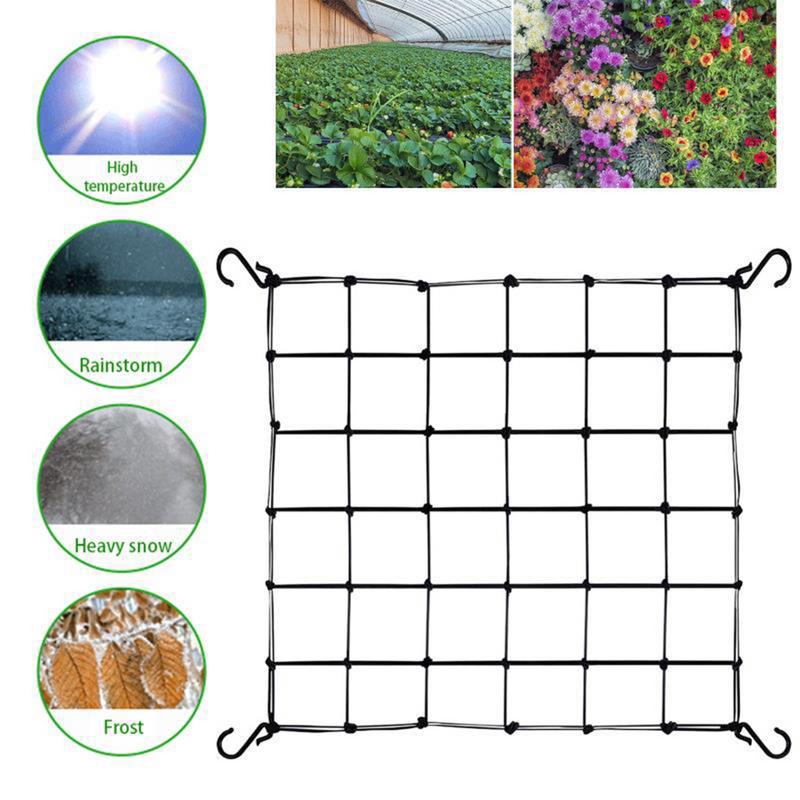 Filet de treillis de jardin 40/50/60cm Filet de support pour plantes de jardin résistant Filet de treillis pour concombre Filet de croissance pour plantes grimpantes