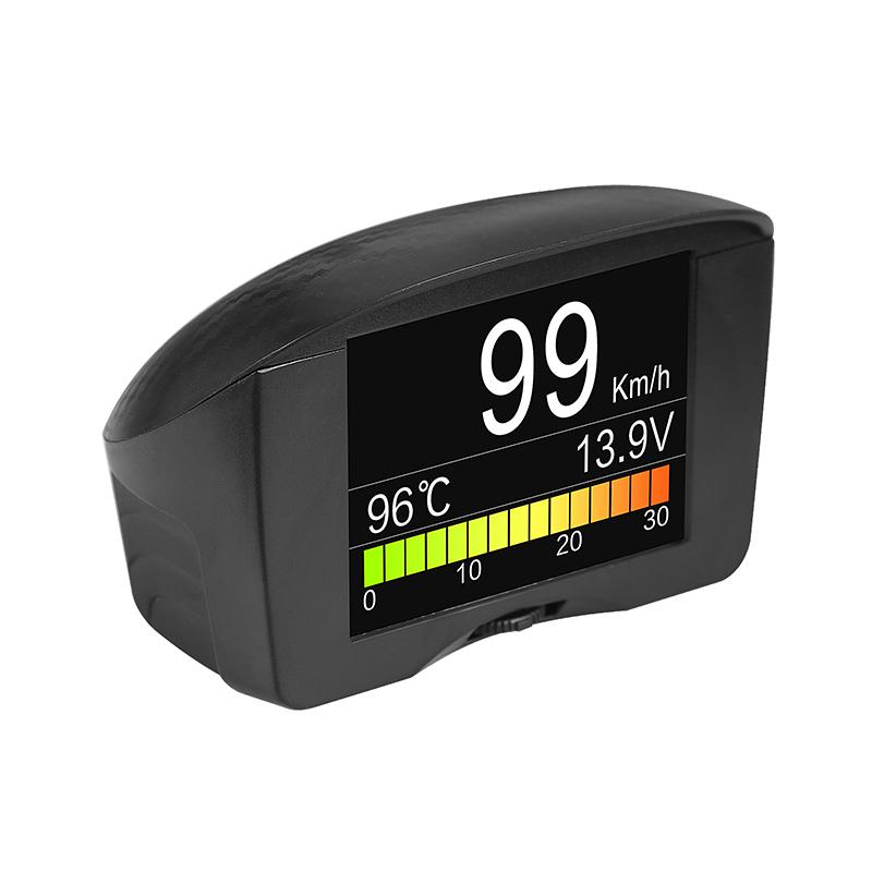 X50 Plus Multi-Function Car OBD Smart Digital Meter Alarm Water Temperature Gauge Digital Voltage Speed Meter Display