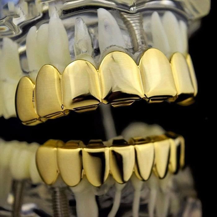 Lg-Expro Women's Gold Shop-Story - Set Of Hip Hop Grillz Style Teeth