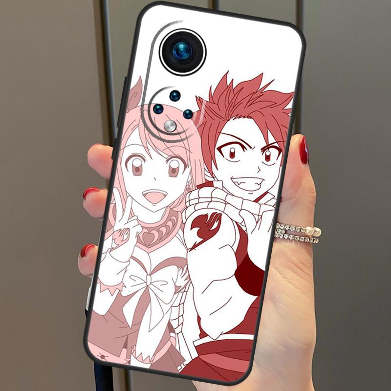 Anime Manga Fairy Tail Pro Huawei P20 P30 P40 Lite Pro P Smart 2019 Nova 9 5T Pouzdro na telefon Pro Honor 50 8X 9X 10i