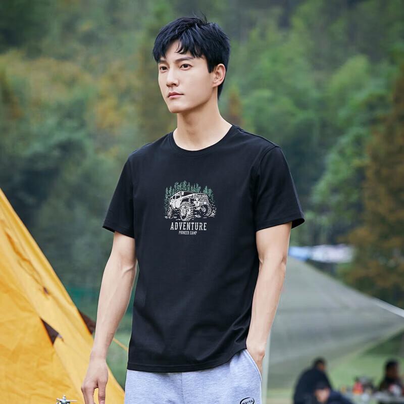 Pioneer Camp Men's Summer Breathable Loose Fit T-Shirt