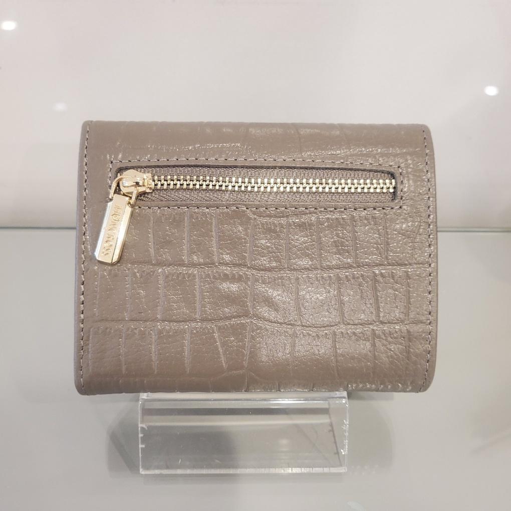 Moncross GYAW9165 Cubic Point Women's Cowhide Half Wallet