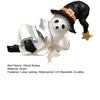 Halloween Ghost Statue Resin Sculpture Waterproof UV Resistant Holding Book Tabletop Decoration Party Ornament