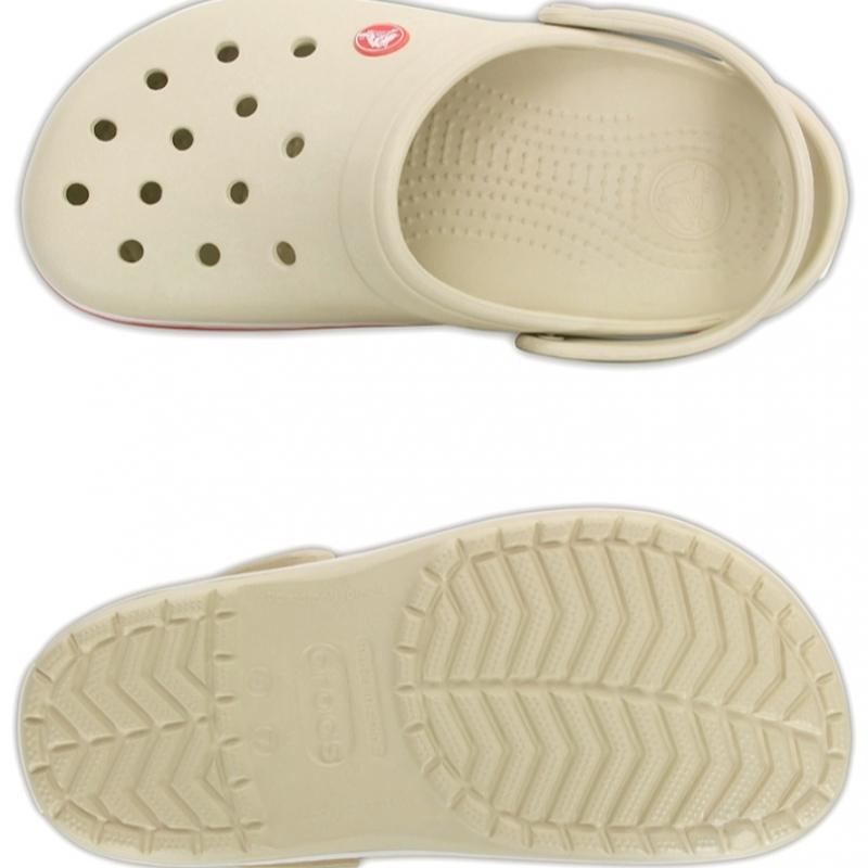 Crocs Unisex Croc Band Cream 11016 1as
