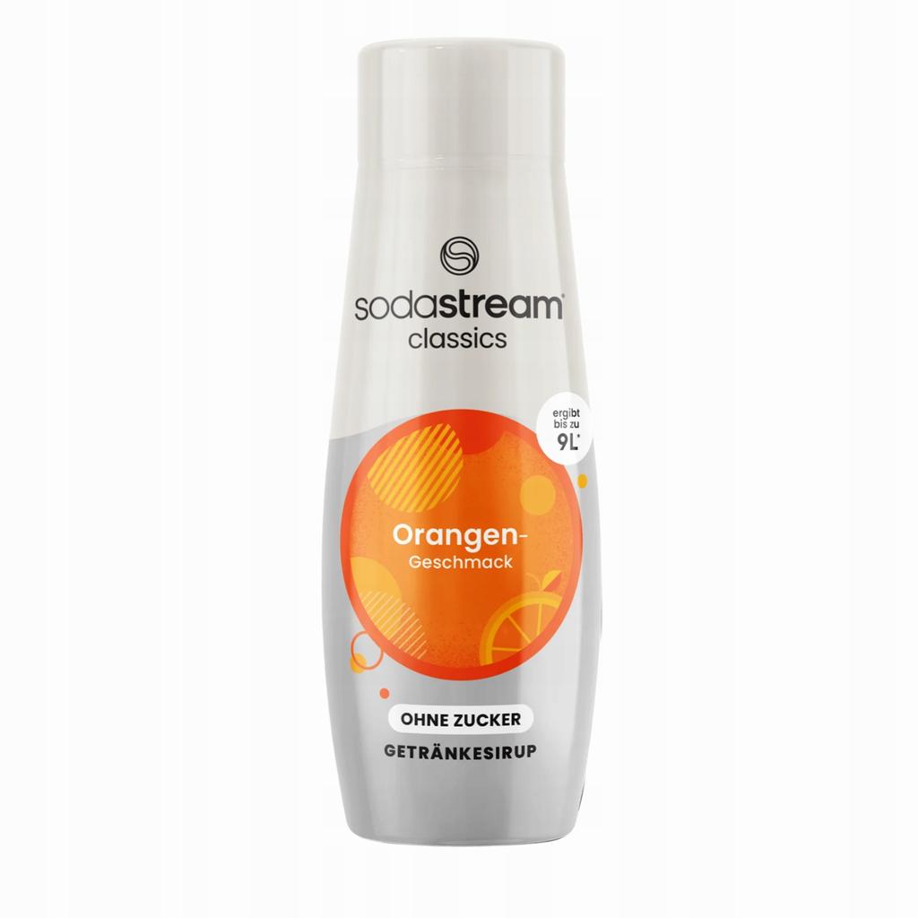 Set of 3 Concentrates, Syrups for Water Sodastream Orange Zero + Pepsi + 7up