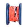 30M   Diving Alu um Reel Spool Line with Stainless Steel Snap   Hook (Black)