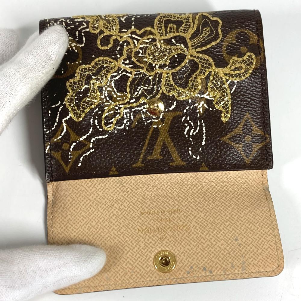 Louis Vuitton M95391 Monogram Danteel Embroidery Ludlow Compact wallet