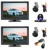 5.0 Inch HD Back Up Car Monitor with Rear View Backup Camera Car Rear Camera Monitor for Vehicle Reversing Parking System