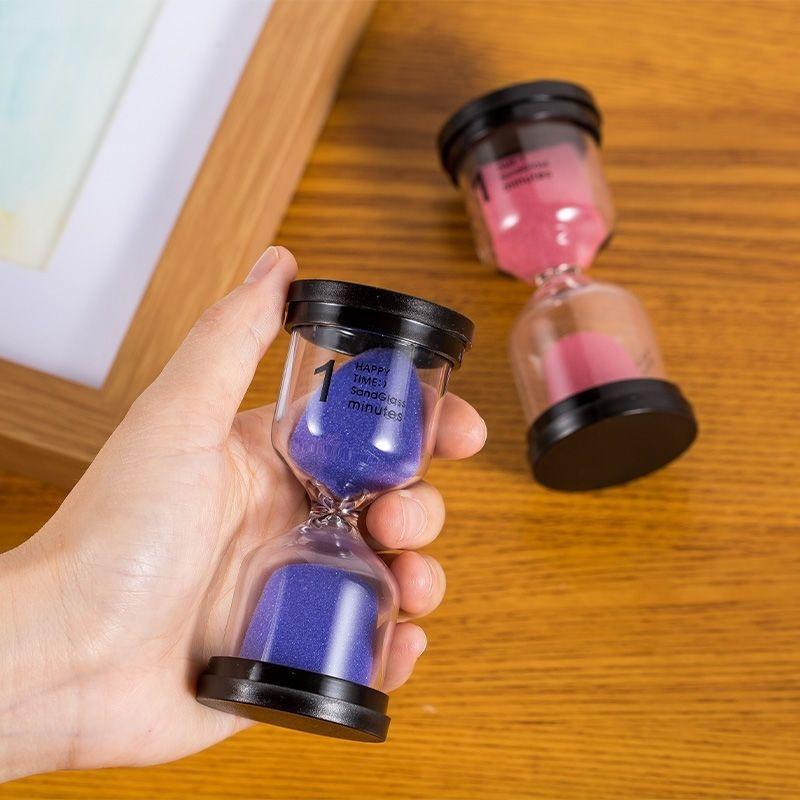 1-minute Hourglass Timer Home Desktop Decorative Ornament Children's Sleeping Funnel Toys Ornament Creative Gifts