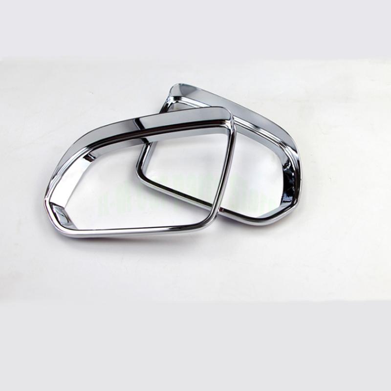 Rain shield reversing mirror ring cover automobile rearview mirror sticker rain eyebrow For Mercedes Benz Vito W447