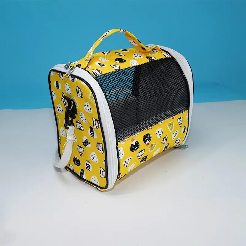 Folding Parrot Cage Lightweight Bird Cage Warm Soft Pet Bird Backpack Plush Outdoor Transport Accessories for Parrot Bird Nests