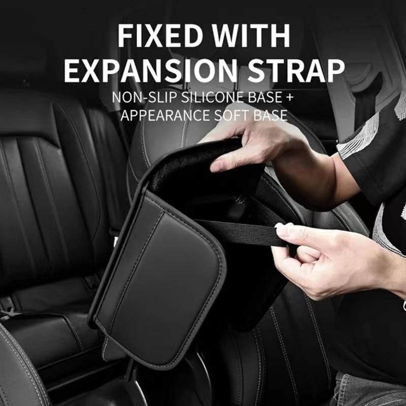 GLC GLB Car Armrest Box Pad Leather Auto Armrest Mat Car Accessories For Mercedes Benz S320 W164 W203 W204 W168 C180 E320 A200