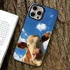 animal Phone Case For iPhone 17,16,15,14,13,12,11 Plus,Pro Max,XS,Colored Silver Plated Inside Cover