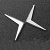 Car 3D ABS sticker badge is suitable for Volvo V60S9S8LXC60XC90 trunk sticker Volvo letter Polaris stereo badge tail decoration.