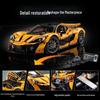 LEGO Compatible McLaren P1 Sports Car Building Kit 42172 - Challenging Assembly Educational Toy for Boys