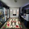 1PC Custom Name Christmas Nutcracker Guards Theme Floor Mat Ideal for Living Room, Game Rooms, Office, Bedroom,Floor Mat Playful Design