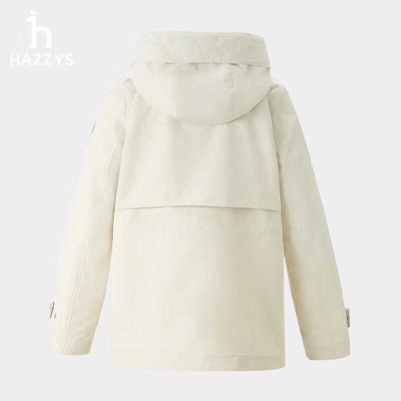 

Женская повседневная куртка с капюшоном на кулиске HAZZYS, весна 2025 XL