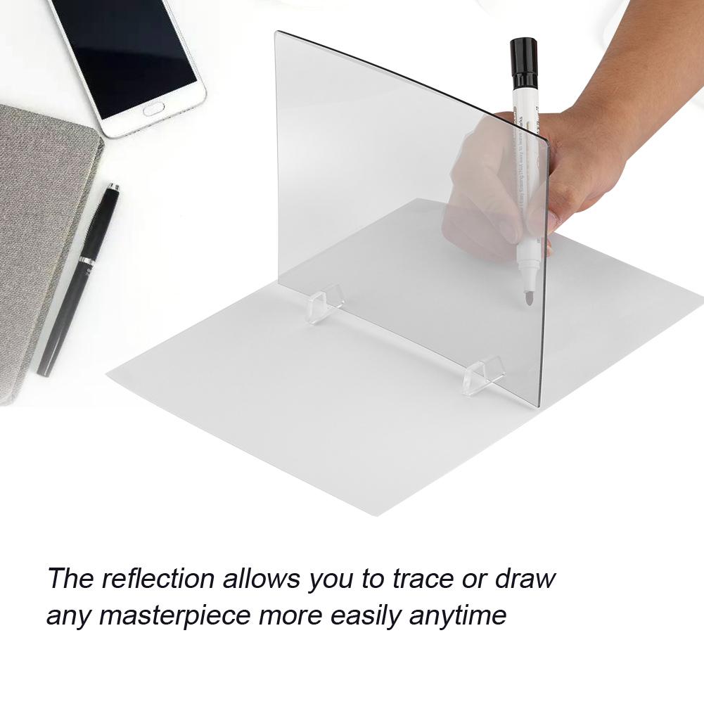 LED Light Stencil, Box Tracing Drawing Board Sketch   f1000 radio Mirror Reflection Phone Dimming