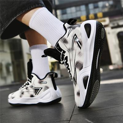 Men's Casual Comfortable Non Skid Walking Sneakers Sports Durable Rebound Basketball Shoes Outdoor Running Shoes Size 35-45