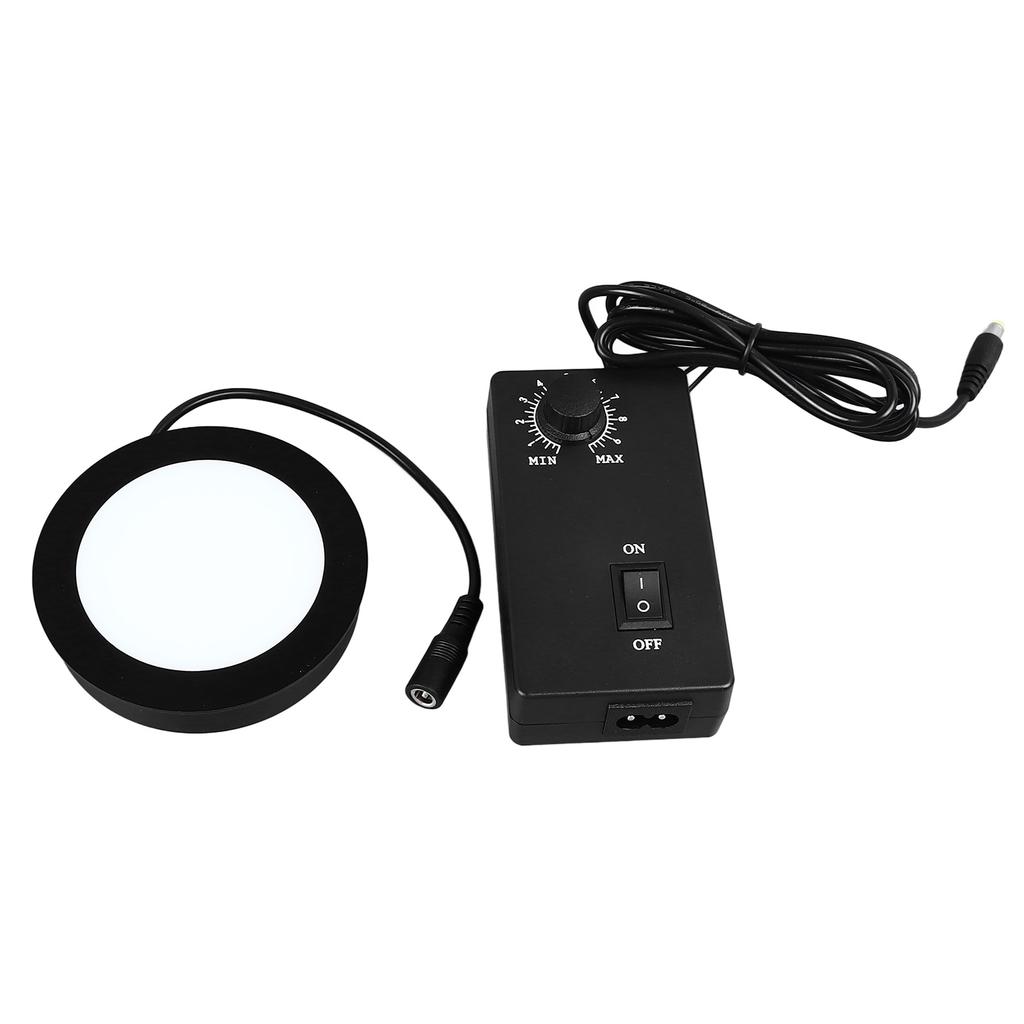 Mikroskop Unterlicht LED Einstellbare Beleuchtung Runde Lichtquelle für Labor