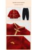 Children's New Year Outfits: Winter Coats, Boys' Sweaters, Girls' Greeting Clothes, Hanfu Sets in Chinese Style.
