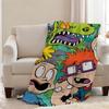 Blanket Throw Super Cosy Plush Living R-RugratS-ES TV Room Cartoon Sofa Couch Childish Birthday Gifts