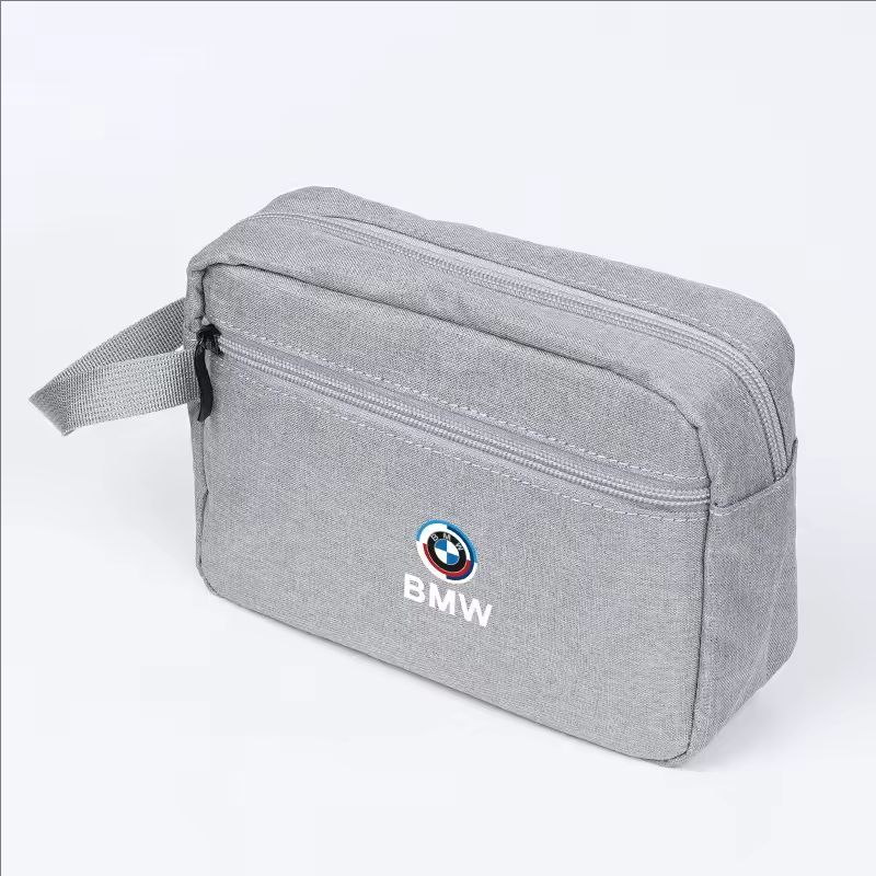 Car Interior Canvas fabric Handbag Accessories Sticker For BMW M X1 X2 X3 X5 X4 X6 X7 iX3 F30F20 F10 F07 E70 E46 E90 E92 E60 E39 HV0