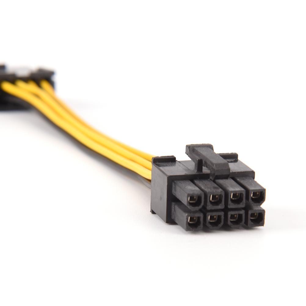 19cm 8 Pin To 8 ATX EPS Male Female Power Extension PSU Mainboard Adapter Cable