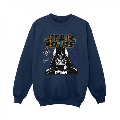 Moletom com logotipo Darth Vader Comp para meninos