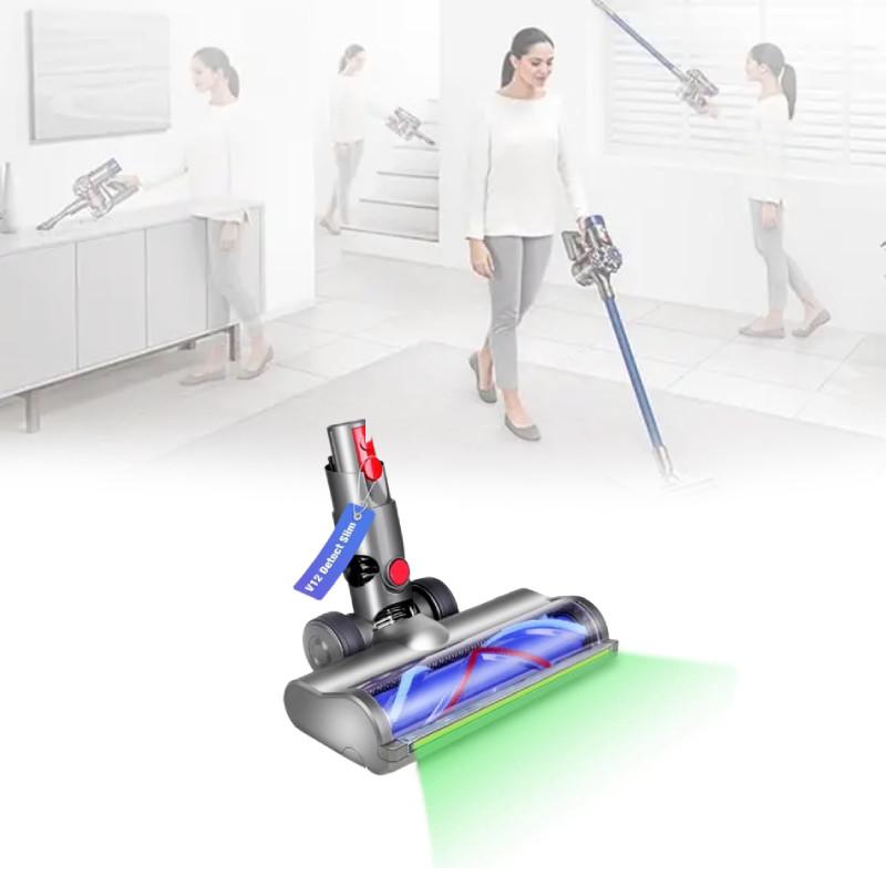 V12 For Dyson Grey Vacuum Brush Head Home Carpet Maintenance Supplies Household