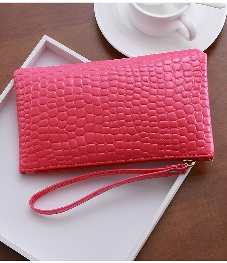 Alligator Wallet Lady New Korean Handbag with Active Zero Wallet