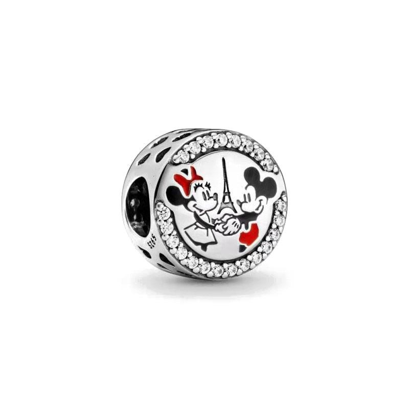 High Qualitycopper   Mickey Mom Minnie Clip Stitch Charms Bead Fit Original Bracelets Charm Diy Women Jewelry