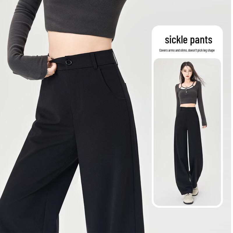 Women's High-Waist Wide-Leg Trousers