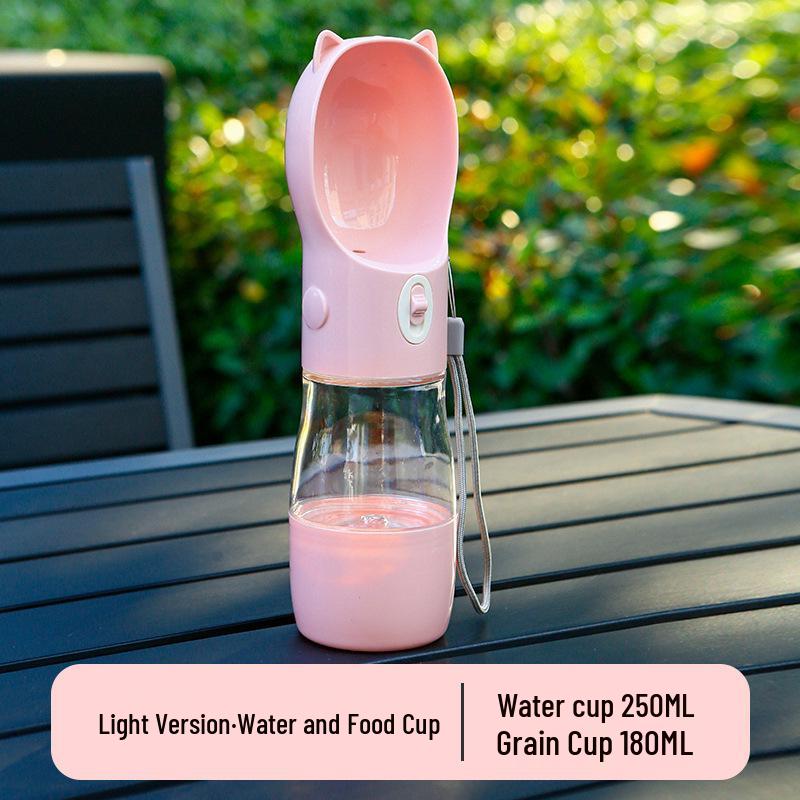 Portable Dog Water and Food Cup for Outdoor Walks