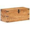 Chest 90x40x40 Cm Solid Acacia Wood