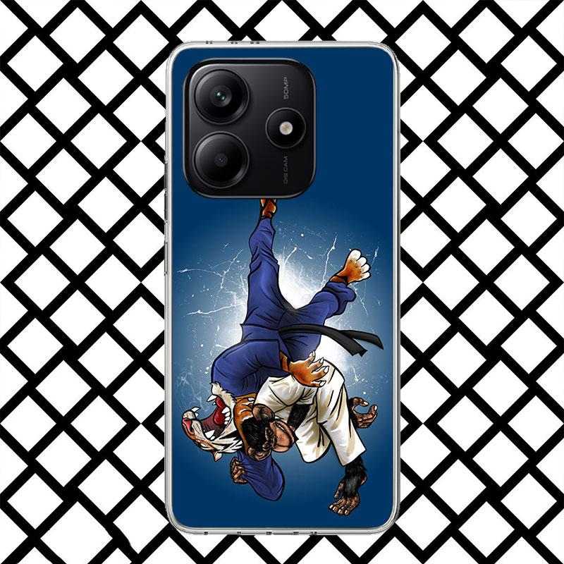 

Judo jiu jitsu BJJ Brazilian Phone Case for Xiaomi Redmi Note 15 14 14S 13 12 12S 11 Pro Plus 11E 11T 11S 10S 5G Soft Cover Fund Note 12 Pro Plus