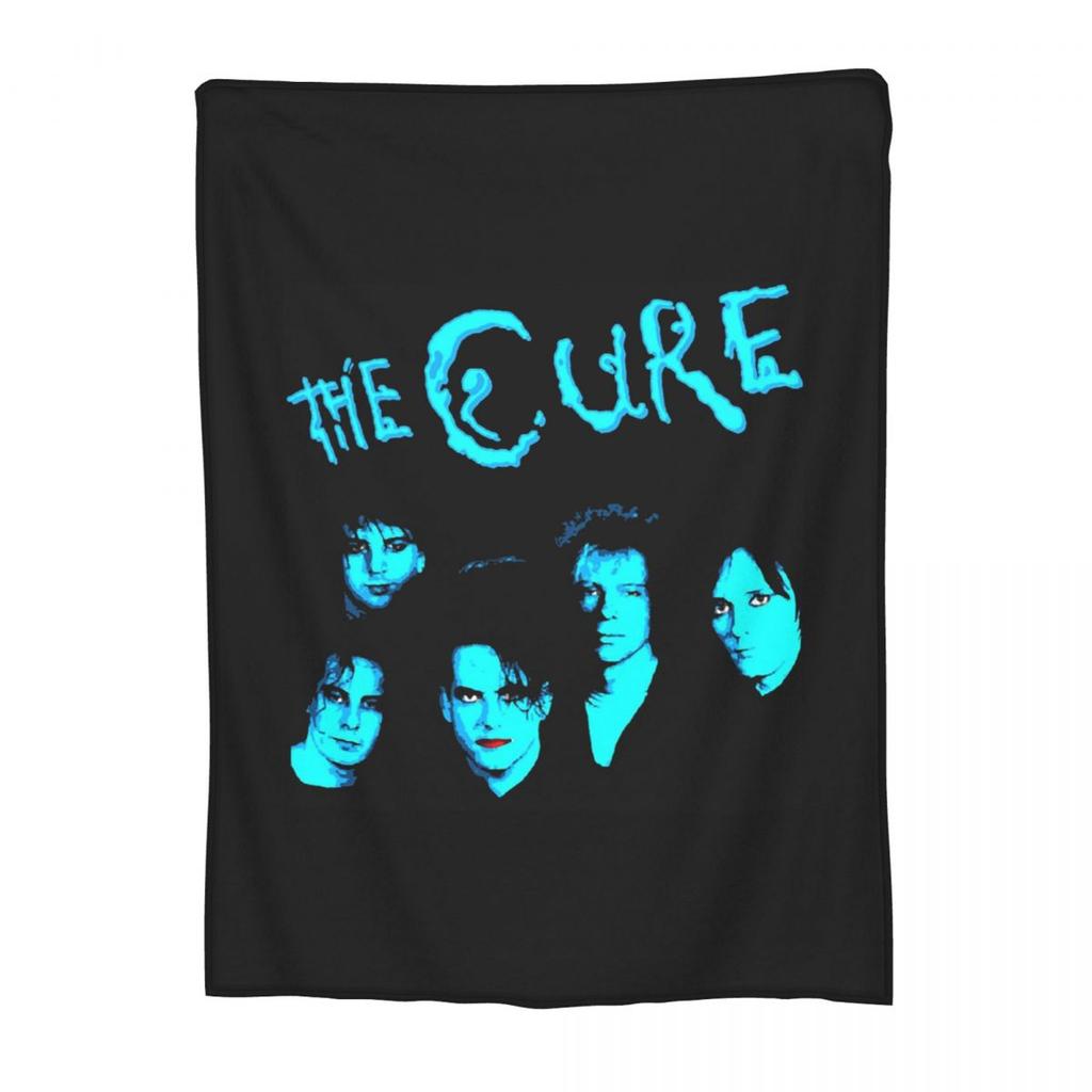 The Cure Robert Smith Logo Decken Flanell Sofa Überwurf Atmungsaktiv für Couch Bettwäsche Outdoor Decken Tagesdecke Steppdecke