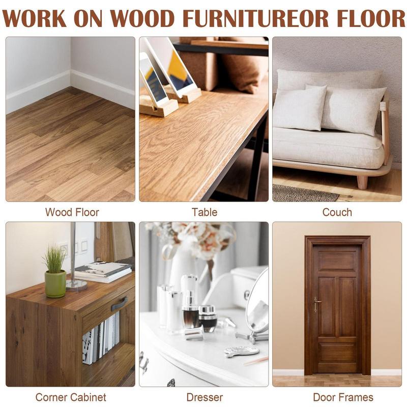 Wood Filler Furniture Repair Wood Furniture Scratch Filler Marker Furniture Scratch Repair Paste Floor Scratch Remover