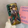 Zhongli Genshin Impact Case For Samsung Galaxy S25 Ultra S20 S21 S22 S23 S24 Ultra S9 S10 Plus S25 FE Cover Coque