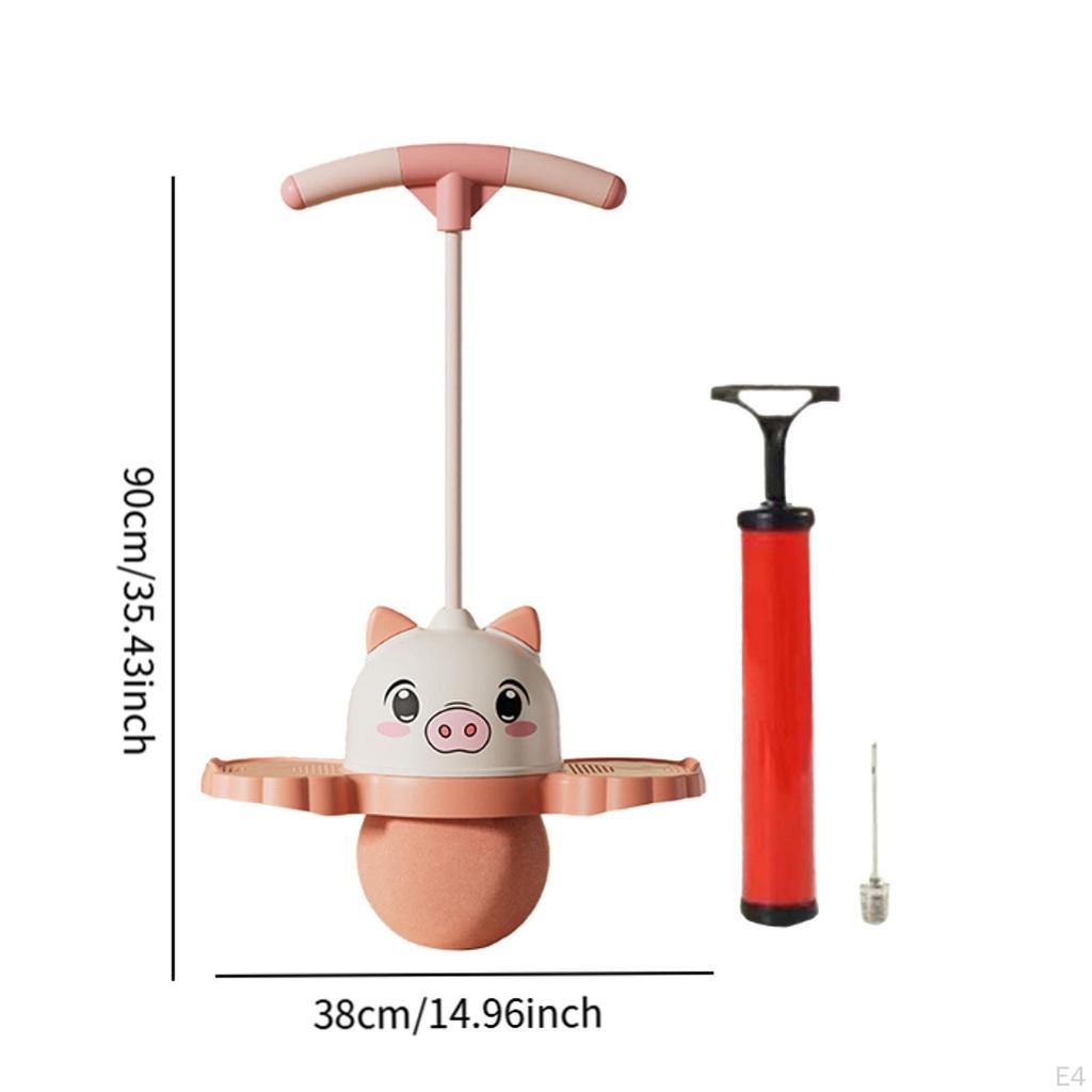 Pogo Jump Ball Bouncing Balance Board Übung Lustige Stick für Sport Körper