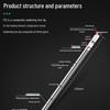 T12 Pointed Soldering Iron Tip - Integrated External Heat, Hanqi Accessories