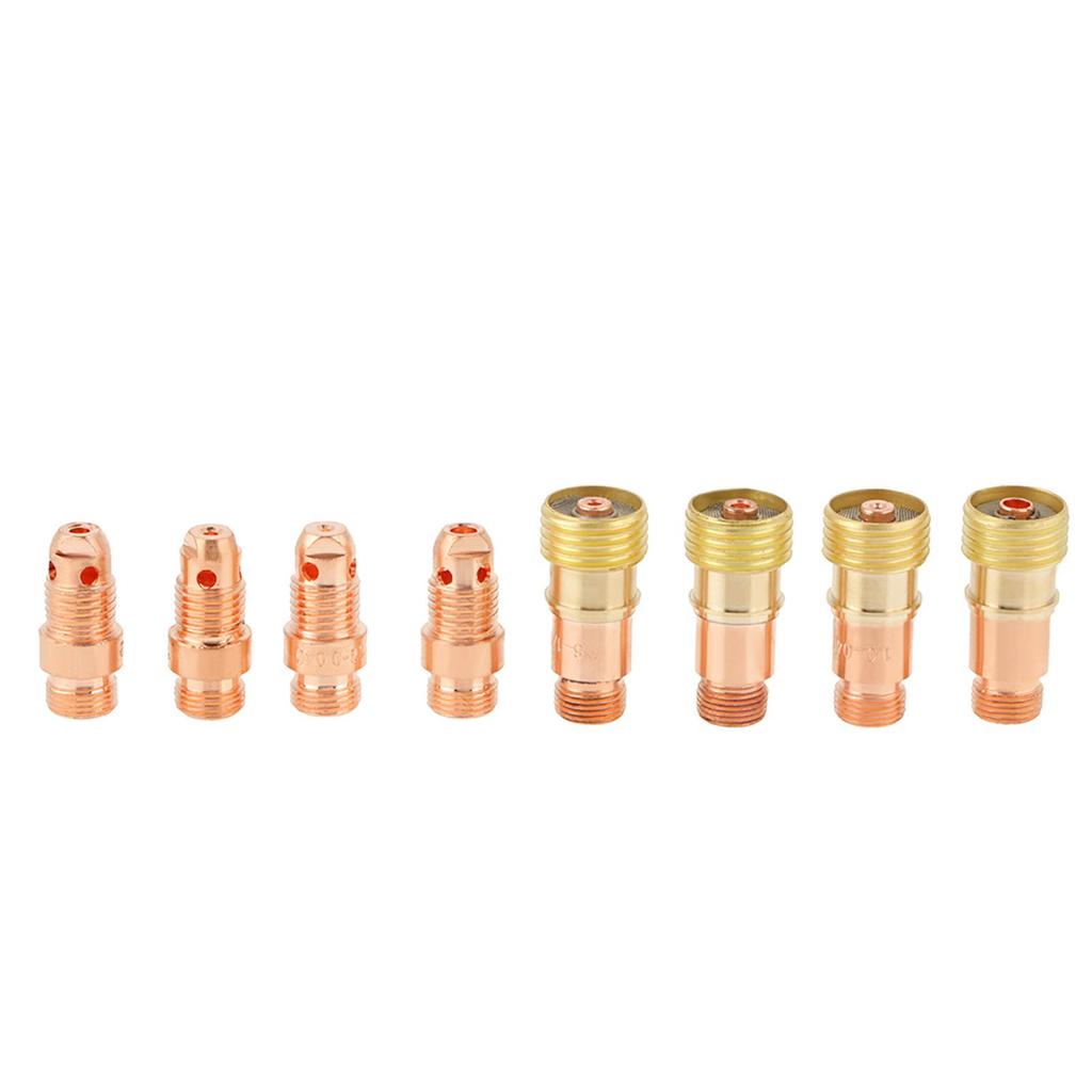 49pcsset Gas Lens Alumina Nozzles Cups Collets Accessory Kit for Welding Torch