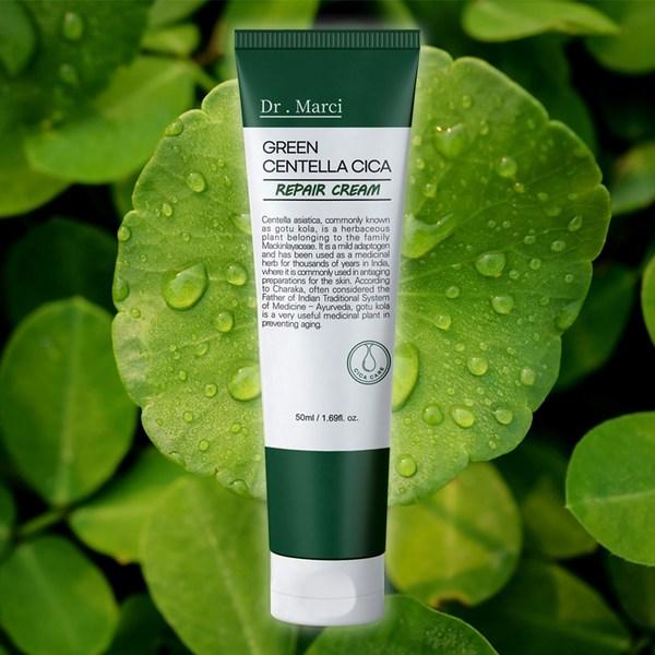 

Доктор. Marci Green Centella Cica Крем от покраснений кожи, 1 шт., 50 мл Популярная корейская косметика