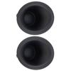 2pcs Black Car Front Fog Light Covers without Hole for Dodge Challenger 2015 2016 2017 2018   68259660AA, 68259661AA