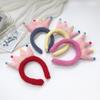 New Women Fashion Plush Hair Bands Headdress Headband Girls Hairband Hair Hoop Cute Face Wash Hair Accessories Headwear