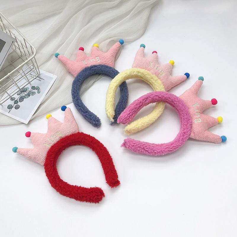 New Women Fashion Plush Hair Bands Headdress Headband Girls Hairband Hair Hoop Cute Face Wash Hair Accessories Headwear