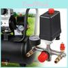 Regulator Pressure Switch Compressor Air Valve Vertical 90120 Psi Fittings
