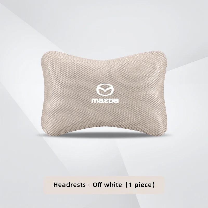 2025 Horký ledový hedvábný opěrka hlavy do auta bederní opěrka vnitřní výbava auta pro Mazda CX5 CX3 CX9 MX5 RX8 Axela Demio opěrka krku z paměťové pěny Wai